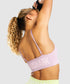 Gymshark | Flex Strappy Sports Bra - Light Purple Marl